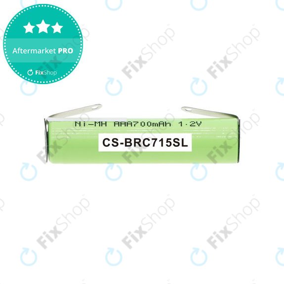 Bateria do Philips Norelco QC5055, Braun FreeControl 1715, 700mAh, Ni-MH, 1.2V, 4HGAE-LFU, HQ