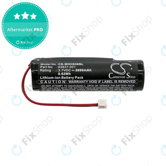 Bateria do Wahl Beretta Black Stealth, Designer, 2600mAh, Li-Ion, 3.7V, 93837-001, HQ