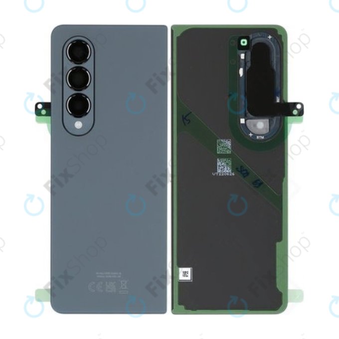 Tylna pokrywa baterii do Samsung Z Fold 4 F936B, GH82-29254B, Graygreen, Genuine Service Pack