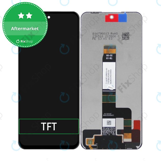 Wyświetlacz do Xiaomi Redmi 12, 23053RN02A, 23053RN02Y, 23053RN02I, Ekran dotykowy bez ramki, TFT