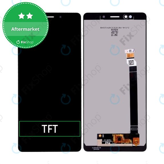 Wyświetlacz do Sony Xperia L3, Ekran dotykowy bez ramki, TFT