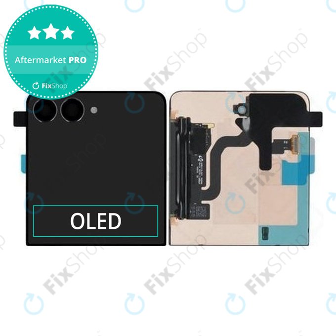 Wyświetlacz OLED dla Samsung Z Flip 7 F766B, Sub, Ekran dotykowy bez ramki