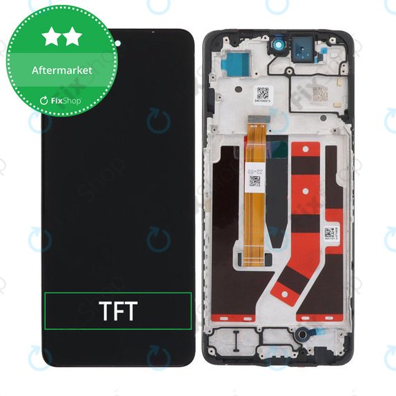 Wyświetlacz do OnePlus Nord CE 3 Lite, Ekran dotykowy z ramką, Chromatic Gray, TFT
