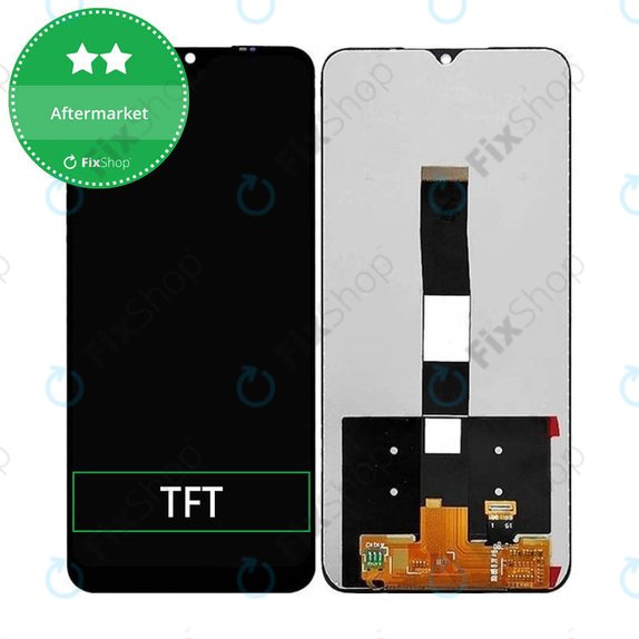 Wyświetlacz do Xiaomi Redmi 9A, 9AT, 9C, Ekran dotykowy bez ramki, TFT
