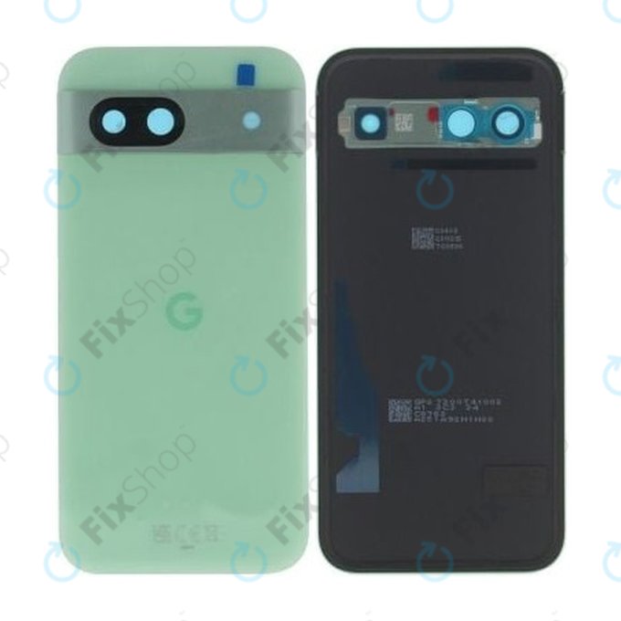 Tylna pokrywa baterii do Google Pixel 8a, G949-00787-00, Zielony, Green, Genuine Service Pack