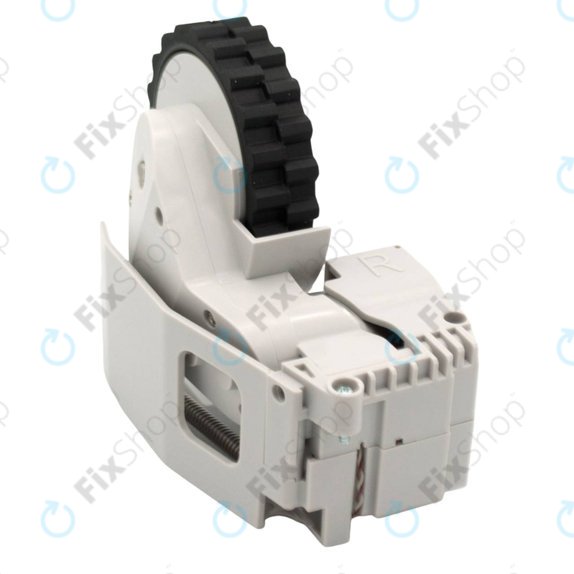 Koło z silnikiem, Prawe, Białe do Xiaomi Roborock S4, Mi Robot Mijia 1S