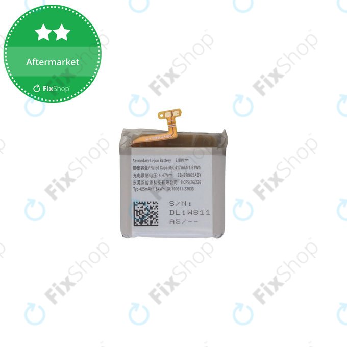Bateria do Samsung Watch 6 47mm Classic R960, R965, EB-BR965ABY, 425mAh