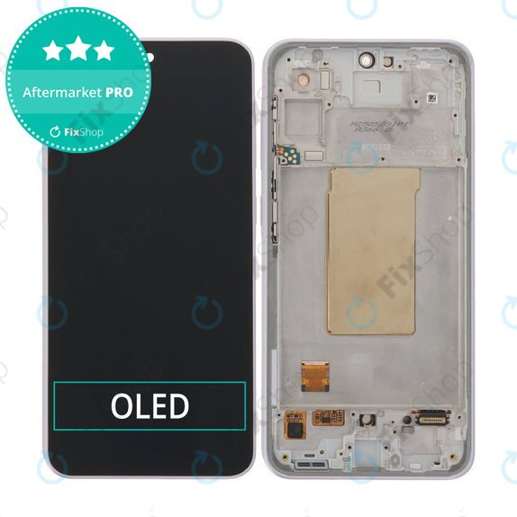 Wyświetlacz OLED do Samsung Galaxy A36 A366E, Ekran dotykowy z ramką, Awesome Lavende