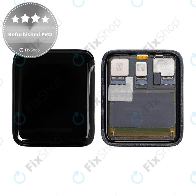 Wyświetlacz LCD dla Apple Watch 3 42mm, Ekran dotykowy bez ramki, Refurbished PRO