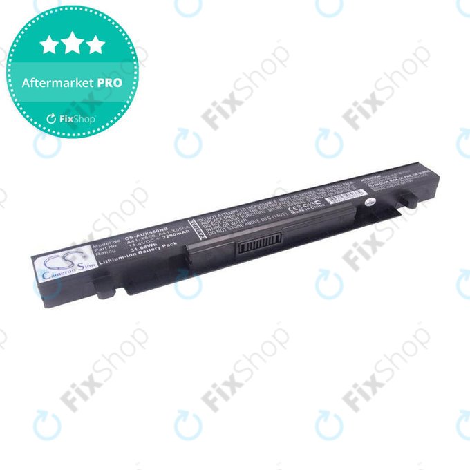 Bateria do Asus A450, A41-X550, 2200mAh, HQ