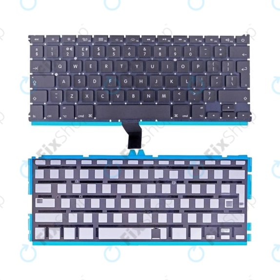 Klawiatura z podświetleniem UK do MacBook Air 13" A1369 (Mid 2011), A1466 (Mid 2012 - Mid 2017)