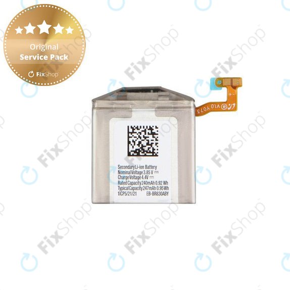 Bateria do Samsung Galaxy Watch 3 41mm R850, R855, Active2 40mm R830, R835, GH43-04968A, EB-BR830ABY, Genuine Service Pack