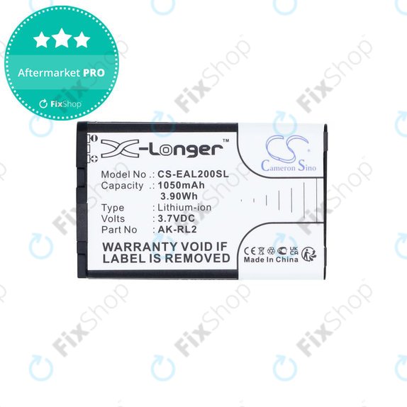 Bateria do Emporia Essence Plus, Talk comfort, V20, 1050mAh, Li-Ion, 3.7V, AK-RL2, HQ