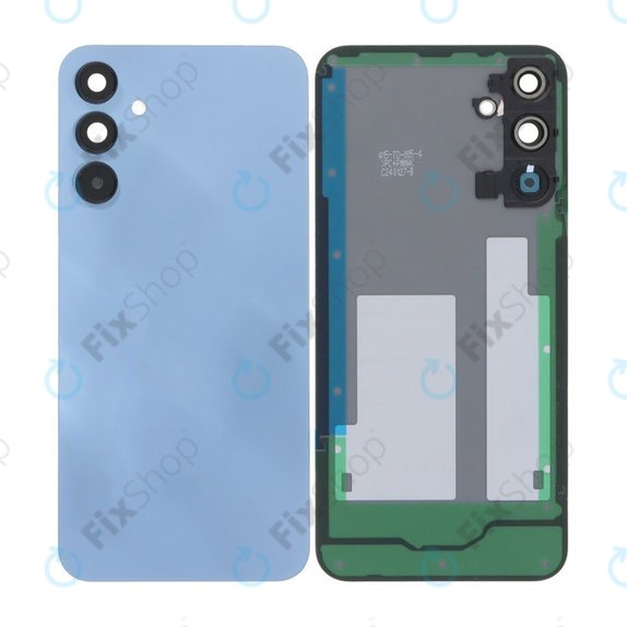Tylna pokrywa baterii z kompletnym montażem do Samsung A15, A15 5G A156B, Magical Blue