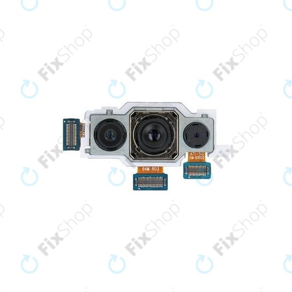 Tylny moduł kamery 64MP + 12MP + 5MP do Samsung A71 A715F