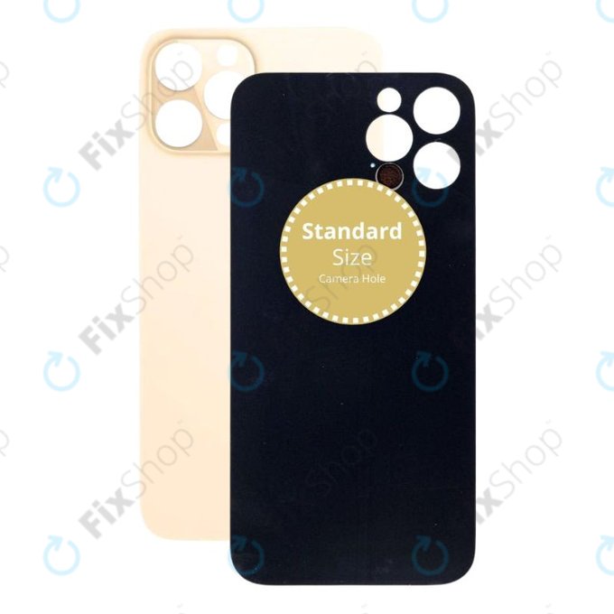 Tylne szklo pokrywy do iPhone 12 Pro Max, Złoty, Gold