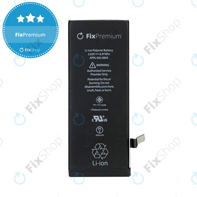 Bateria dla iPhone 6, 1810mAh, FixPremium