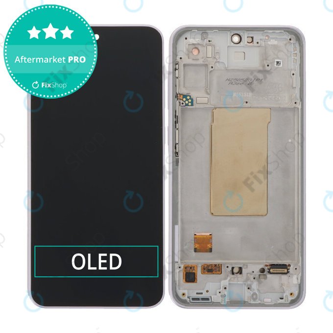 Wyświetlacz OLED do Samsung Galaxy A36 A366E, Ekran dotykowy z ramką, Awesome Lavende