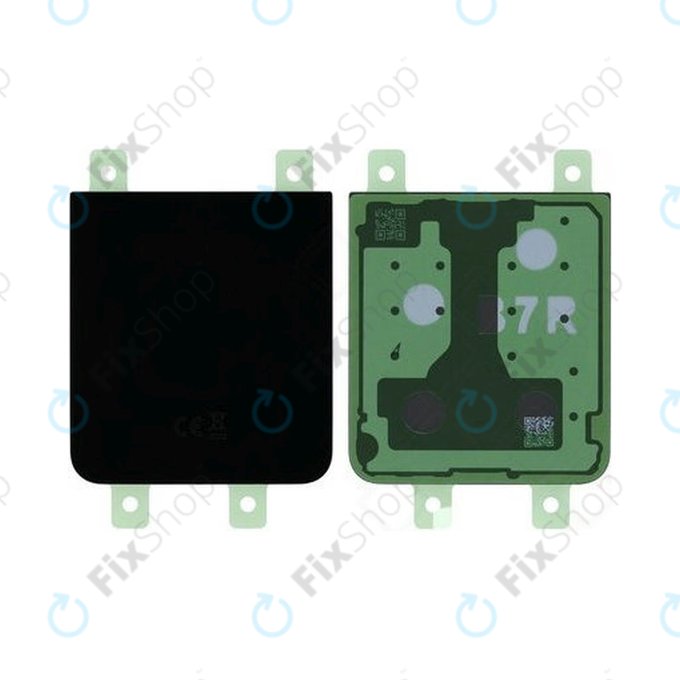 Tylna pokrywa baterii do Samsung Z Flip 7 FE F761B, GH82-37608A, Black, Genuine Service Pack