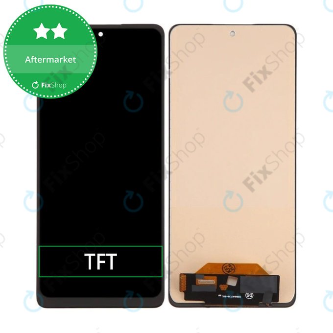 Wyświetlacz do Samsung A73 A736, Ekran dotykowy bez ramki, TFT
