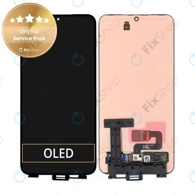 Wyświetlacz z ekranem dotykowym bez ramki do Samsung S23+, GH82-31249A, S916B, Genuine Service Pack