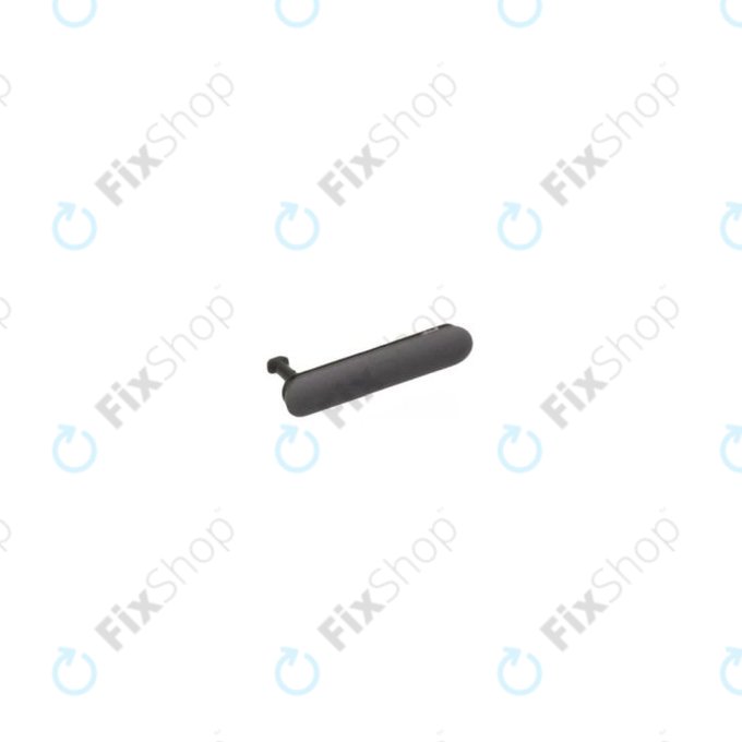 Osłona złącza ładowania do Sony Xperia Z3 D6603, 1282-1777, Czarna, Genuine Service Pack
