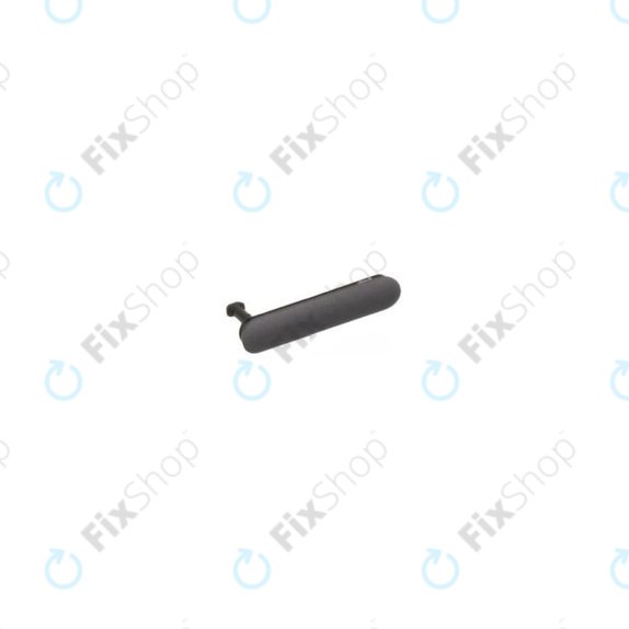 Osłona złącza ładowania do Sony Xperia Z3 D6603, 1282-1777, Czarna, Genuine Service Pack
