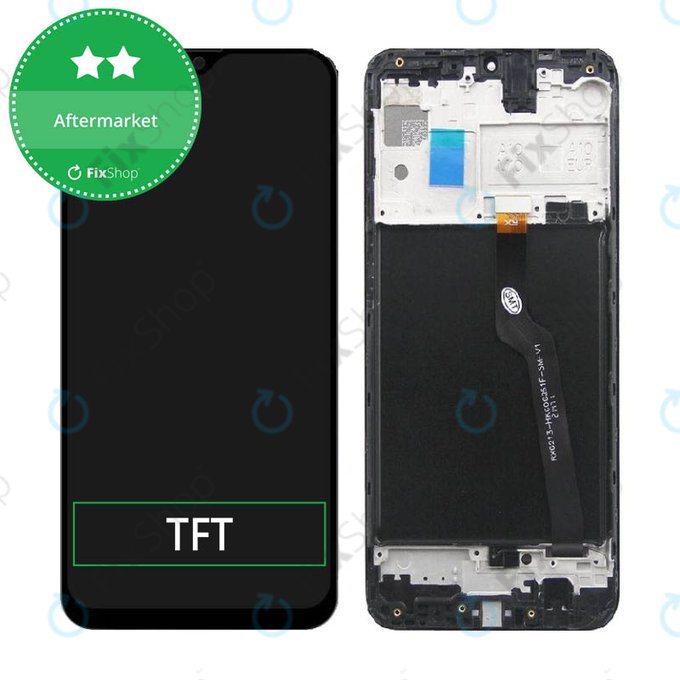 Wyświetlacz do Samsung A10 A105F, Ekran dotykowy z ramką, TFT