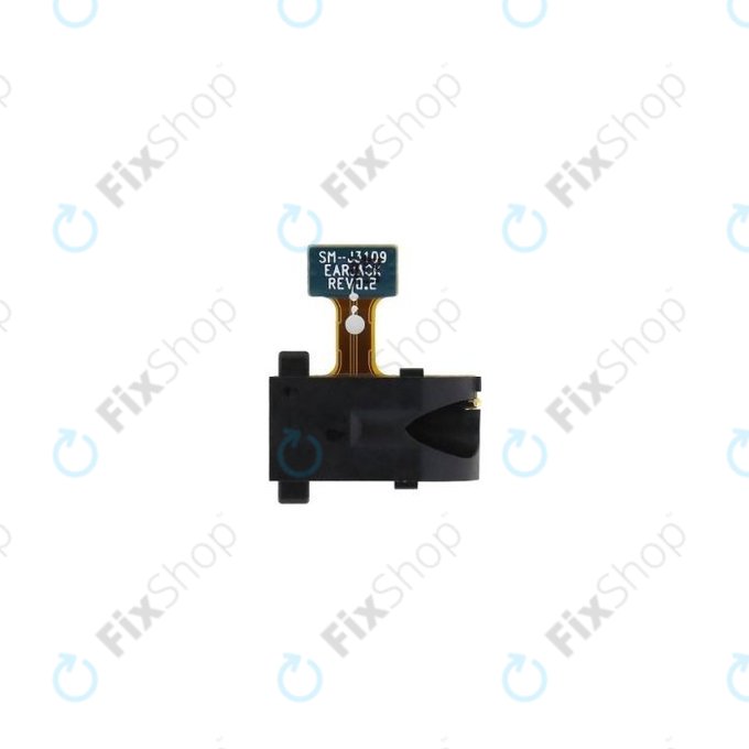 Złącze jack z taśmą flex do Samsung J3 J320F (2016), GH59-14548A, Genuine Service Pack