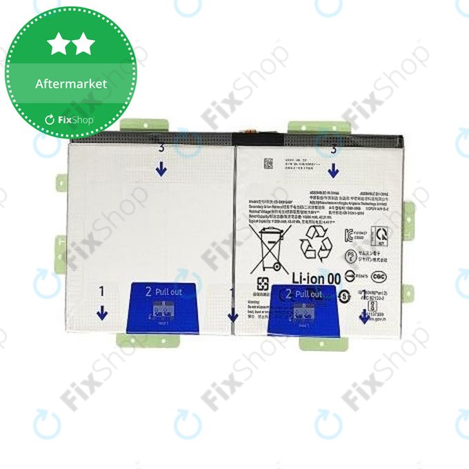 Bateria do Samsung Tab S9 Ultra X916A, X916B, EB-BX916ABY, 11200mAh