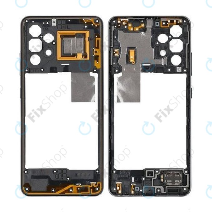 Ramka srodkowa do Samsung A32 4G A325F, GH97-26181A, Awesome Black, Genuine Service Pack