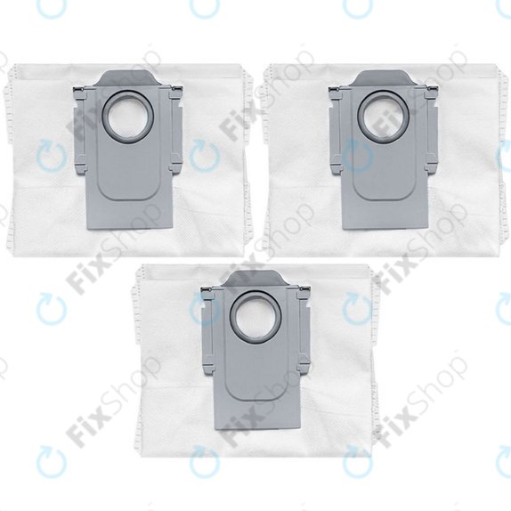 Worek na kurz, 3 szt. do Xiaomi Roborock S7-series, S8-series, Q5-series, Q7-series, Q8 Max+