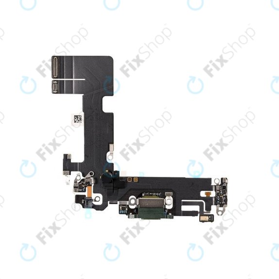Złącze ładowania z taśmą flex do iPhone 13, Zielony, Green