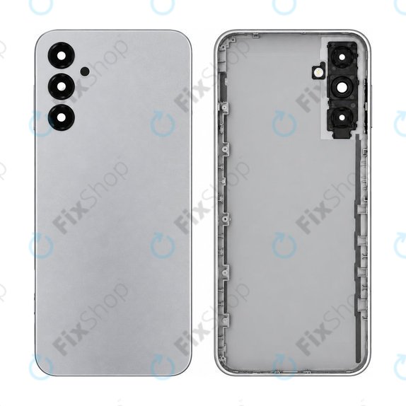 Tylna pokrywa baterii z kompletnym montażem do Samsung A14 A145R, Srebrny, Silver