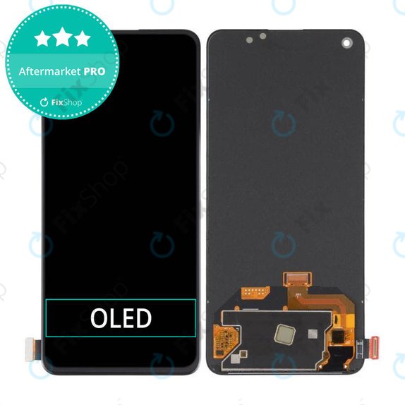 Wyświetlacz OLED do Realme GT 5G, Ekran dotykowy bez ramki