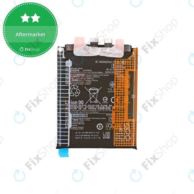 Bateria do Xiaomi 14 Pro 23116PN5BC, 4880mAh