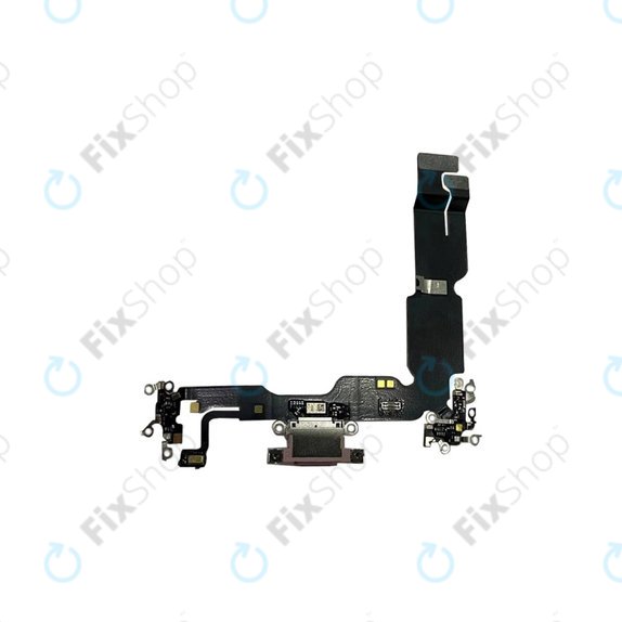 Złącze ładowania z taśmą flex do iPhone 15 Plus, Zielony, Green