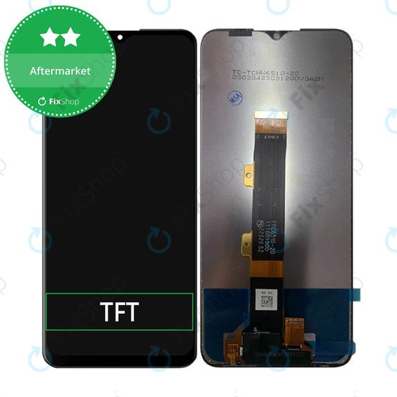 Wyświetlacz do Nokia G22, Ekran dotykowy bez ramki, TFT
