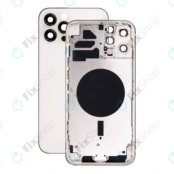Tylna obudowa do iPhone 12 Pro Max, Srebrny, Silver