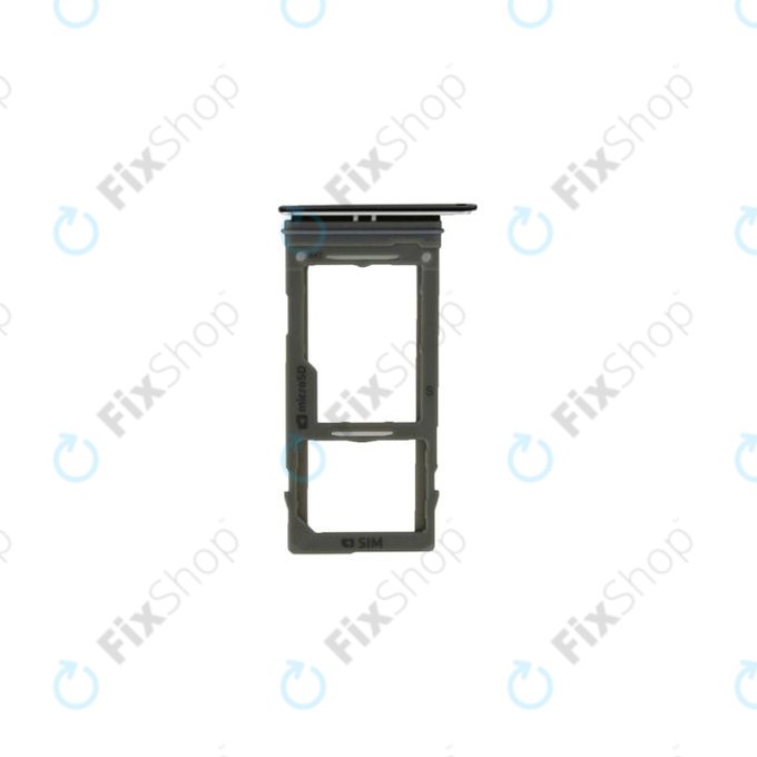 Tacka SIM + SD do Samsung S9 G960F, Midnight Black