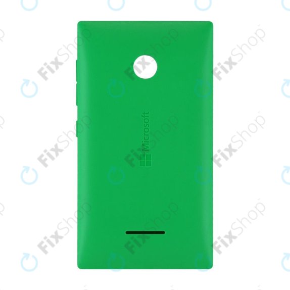 Tylna pokrywa baterii do Microsoft Lumia 435, 02508T8, Zielony, Green, Genuine Service Pack