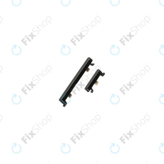 Przyciski boczne do Xiaomi Redmi Note 7, Czarny, Black