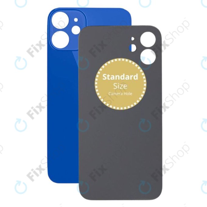 Tylne szklo pokrywy do iPhone 12 Mini, Niebieski, Blue
