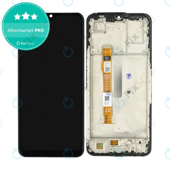 Wyświetlacz OLED do Vivo Y55, Ekran dotykowy z ramką, Starlight Black