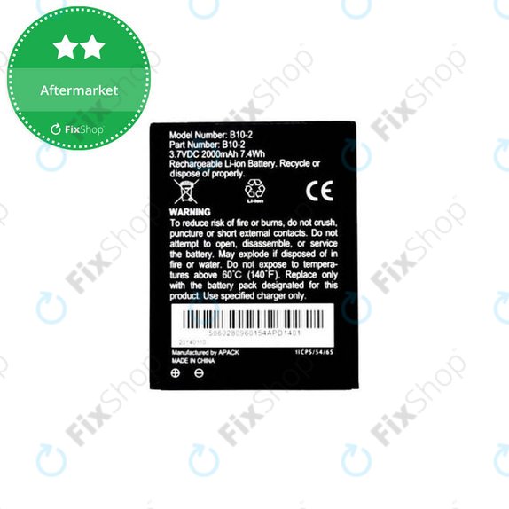 Bateria do Caterpillar CAT B15, B10-2, 2000mAh