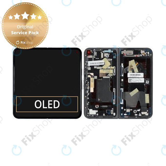 Wyświetlacz dla Google Pixel 9 Pro Fold, Inner, Obsidian, Ekran dotykowy bez ramki, G949-00903-00, Genuine Service Pack