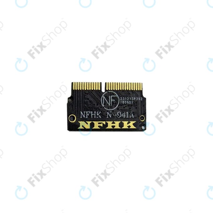 Adapter M2.NVMe (12+16 pin) do MacBook Air 11" A1465, 13" A1466, Mid 2012 – Mid 2017