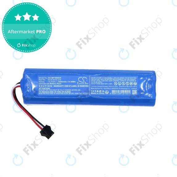 Bateria do Mamibot ExVac 890, 5200mAh, Li-Ion, 14.4V, SUN-INTE-279, HQ