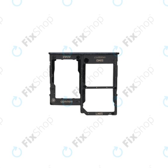 Tacka SIM z SD do Samsung A41 A415F, GH98-45275A, Prism Crush Black, Genuine Service Pack
