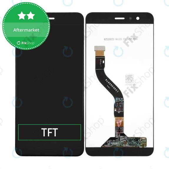 Wyświetlacz do Huawei P10 lite, Ekran dotykowy bez ramki, Graphite Black, TFT